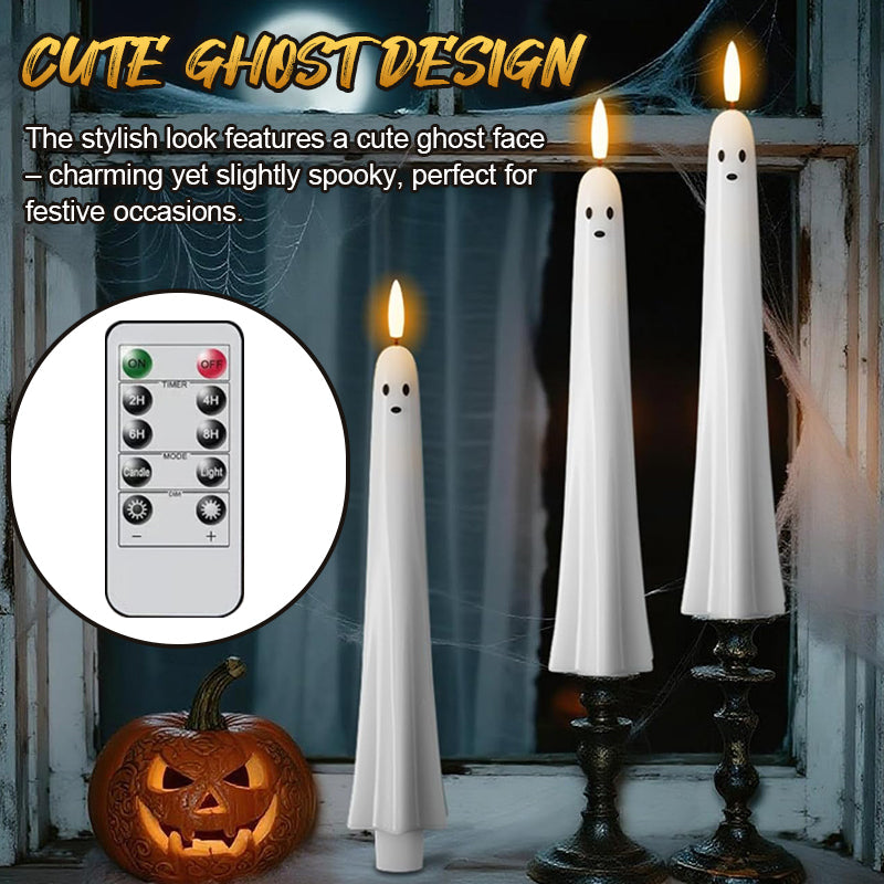Remote-Controlled 3D Flame Light for a Spooky Halloween Atmosphere