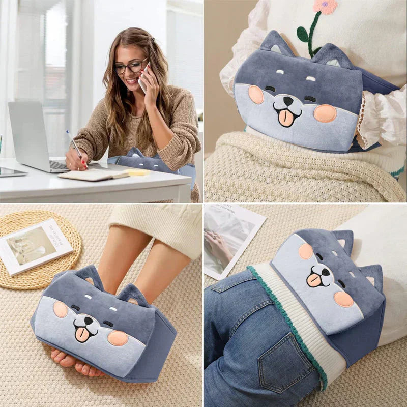 Reusable Plush Heating Pad with Hip Support