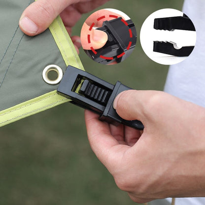 Heavy Duty Adjustable Lock Grip for Tarpaulin and Shade Fabric