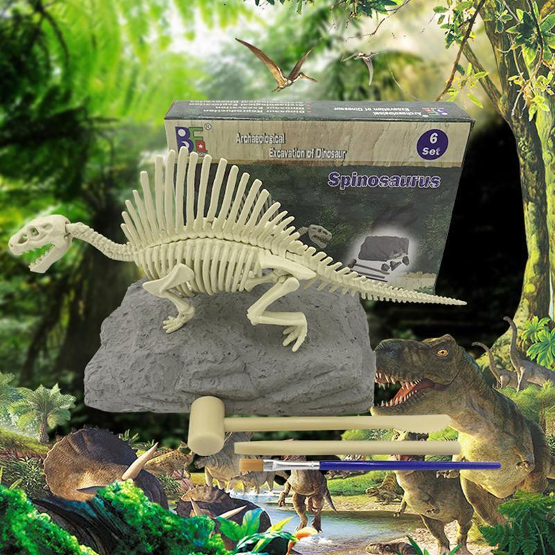Archaeological Dinosaur Figure Toy for Kids
