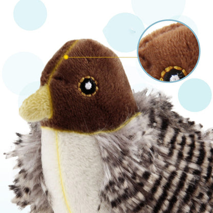 Interactive Chirping Bird Toy for Cats