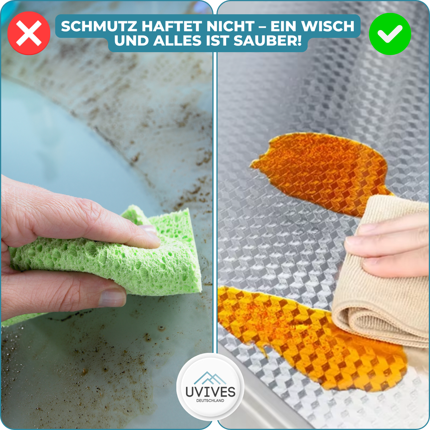 Invisible Kitchen Protection – FoilShield Alternative