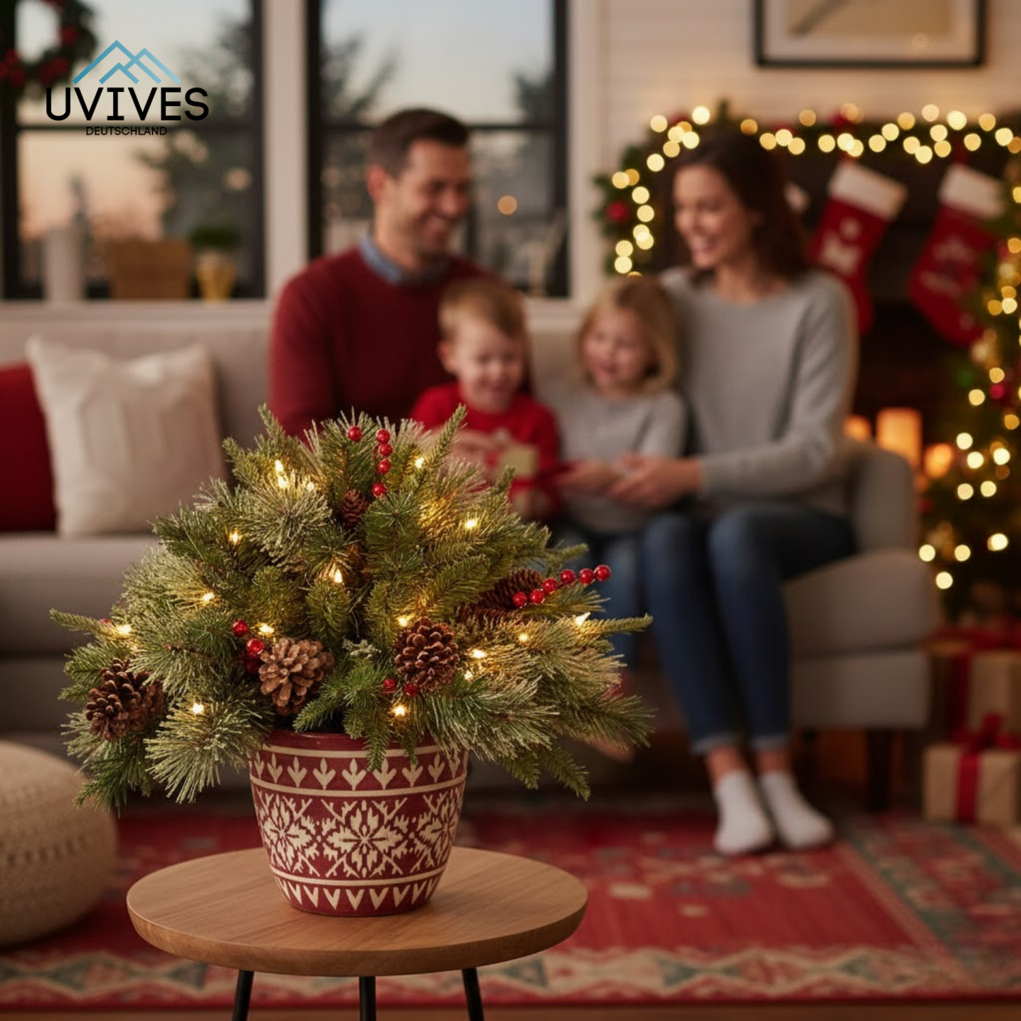 Everlasting Christmas Magic Decoration – Realistic and Vibrant