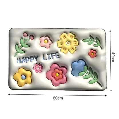 3D Anti-Slip Water-Absorbent Bathroom Mat - AquaGuard