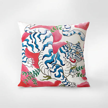 Artistic Zebra Print Throw Pillow Cover for Stylish Spaces