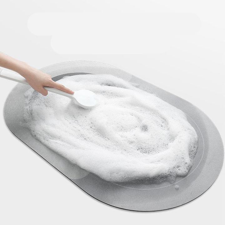 Quick-Drying Bath Mat Made of Absorbent Microfiber