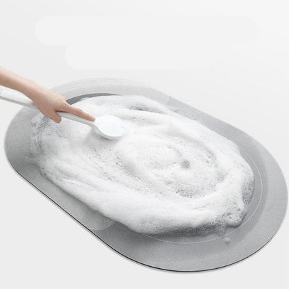 Quick-Drying Bath Mat Made of Absorbent Microfiber