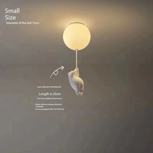 Balloon-Shaped Lamp for Bedroom Lighting
