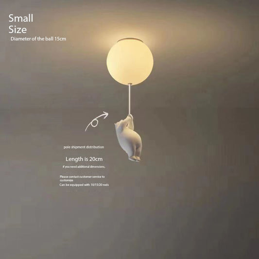 Balloon-Shaped Lamp for Bedroom Lighting