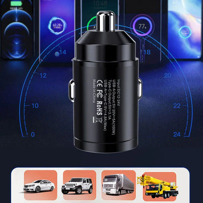 Rapid Universal Car Charger with Dual Ports