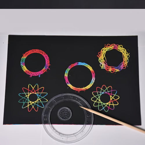 Multi-Functional Ruler Set for Drawing and Measurement