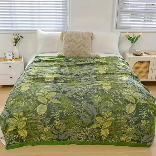 ChillWave Eco-Friendly Bamboo Cooling Blanket