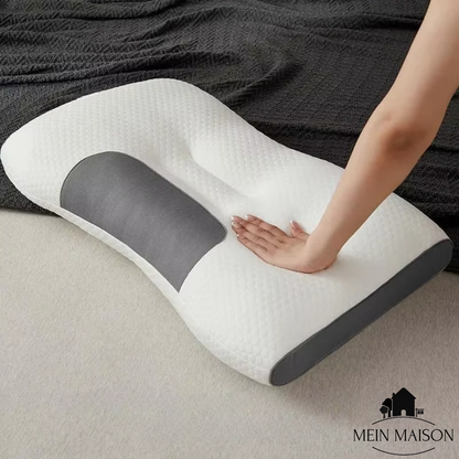 Breathable Contour Neck Pillow with Memory Foam Design