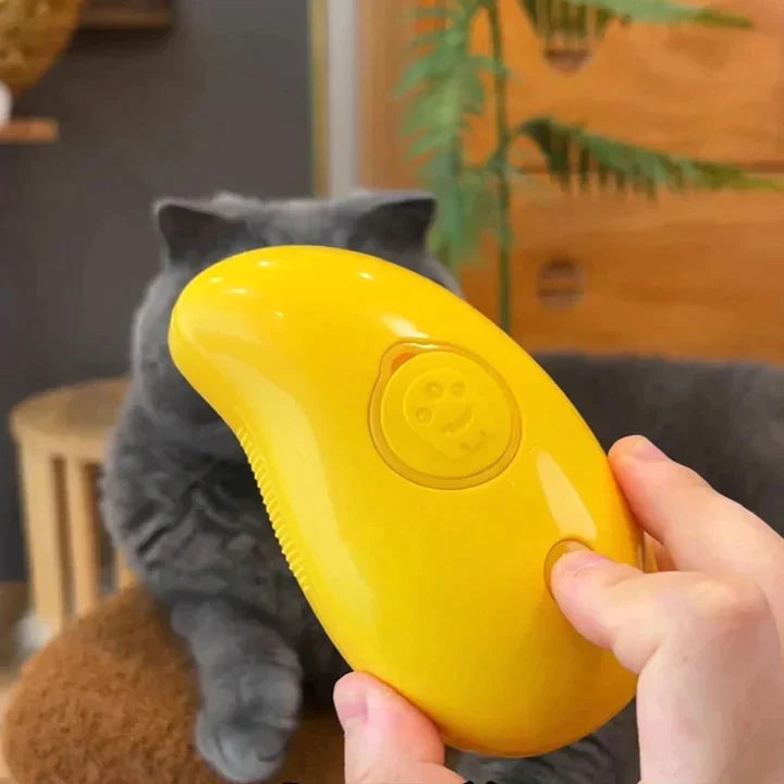Self-Cleaning Steam Cat Brush with 50% Discount – Last Day Sale