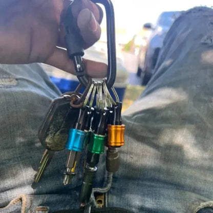Hex Screwdriver Head Holder with 1/4" Hiking Buckle
