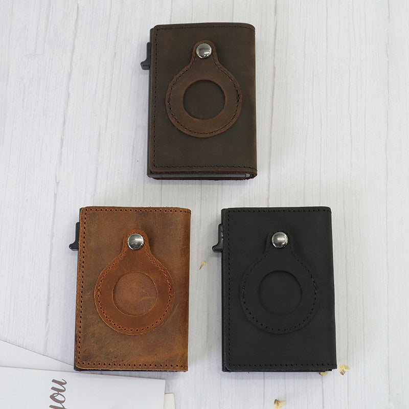RFID Anti-Theft Multifunctional Card Holder with Automatic Features