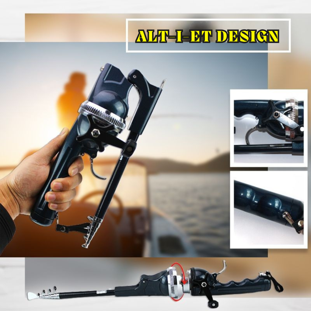 Compact Folding Fishing Rod for Every Adventure