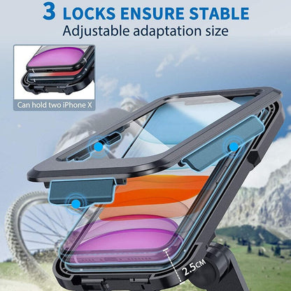 Water-Resistant Bike Phone Mount for Secure Riding