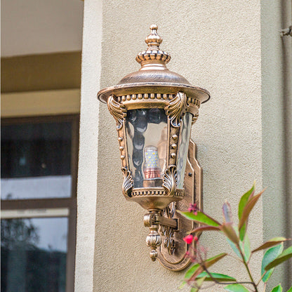 Traditional-Style Outdoor Wall Light for Exterior Illumination