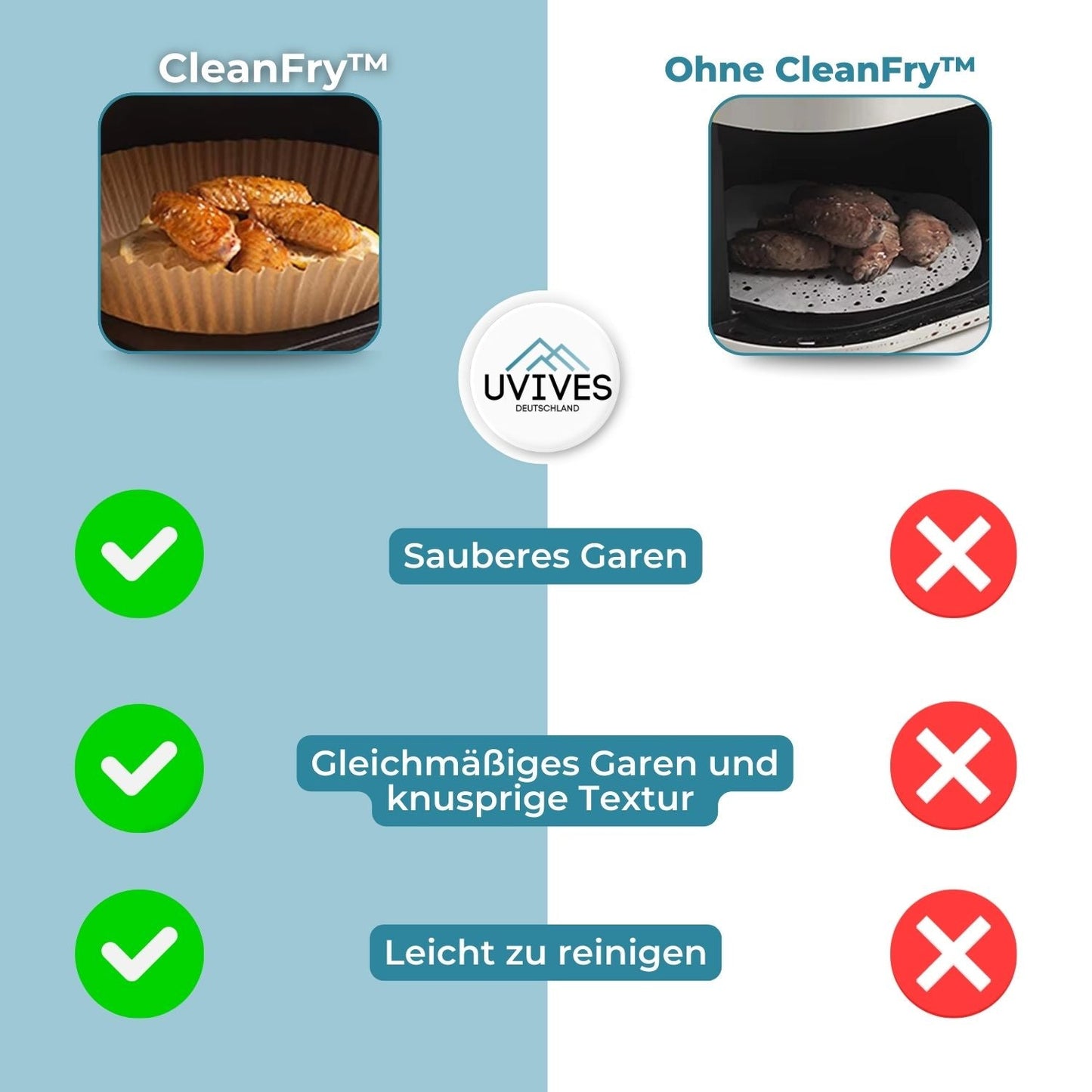 25+25 FREE | Air Fryer Baking Sheets