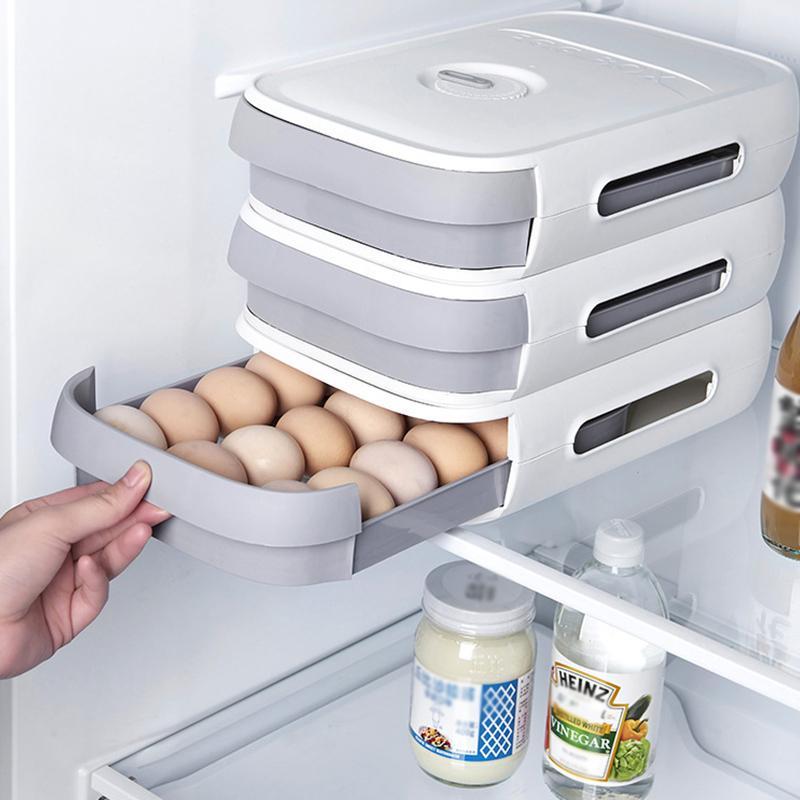 Space-Saving Storage Solution for Fresh Eggs
