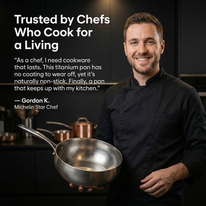 Titanium Kitchen Cookware Collection – Non-Stick Pots and Pans