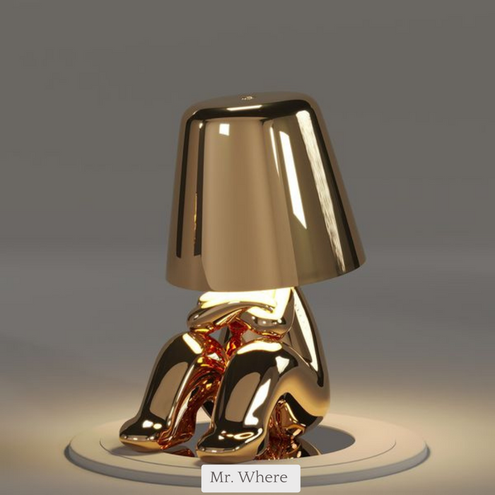 Rechargeable LED Table Lamp with Dimmable Warm White Light – Wireless Design