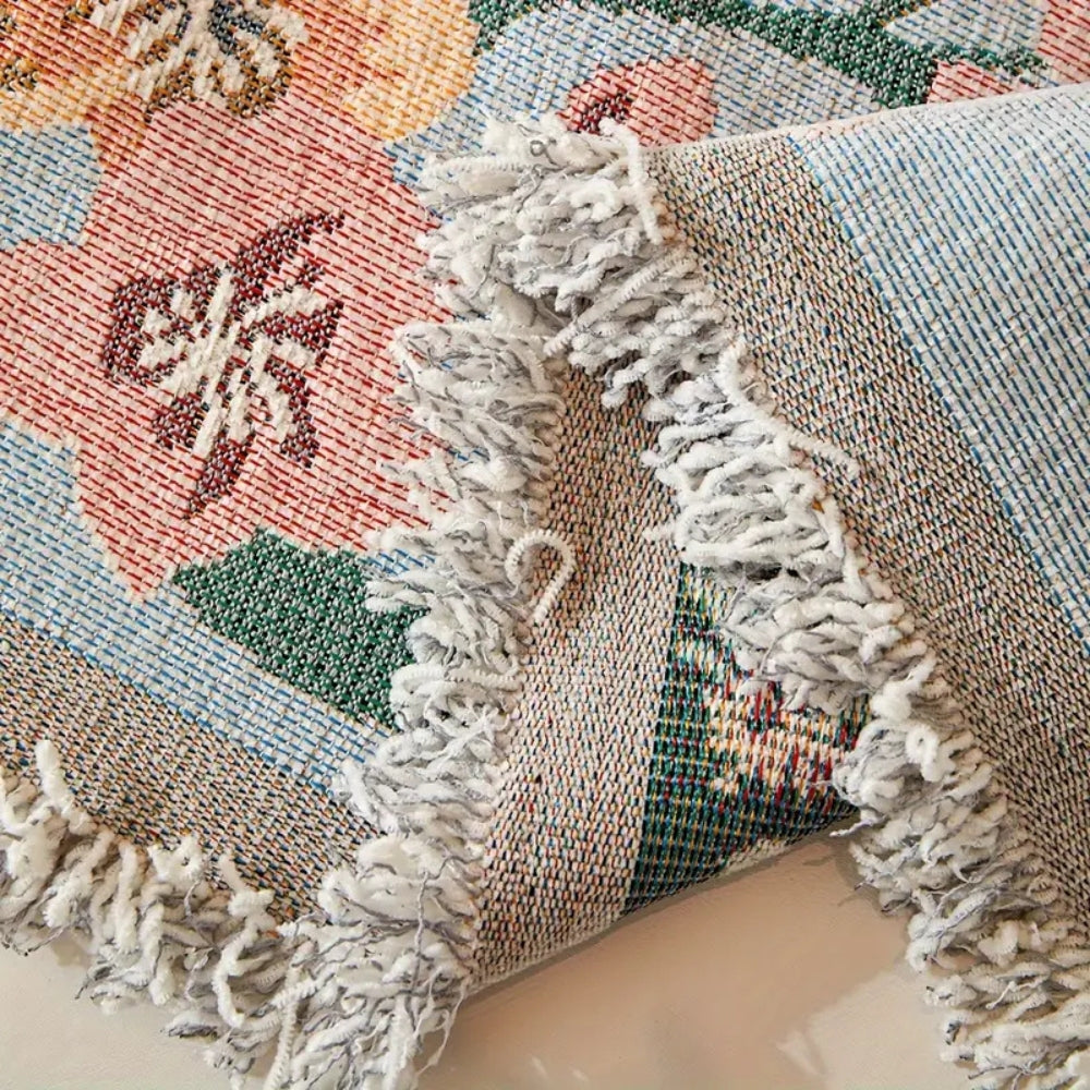 Charming Bloom Reversible Sofa Protector