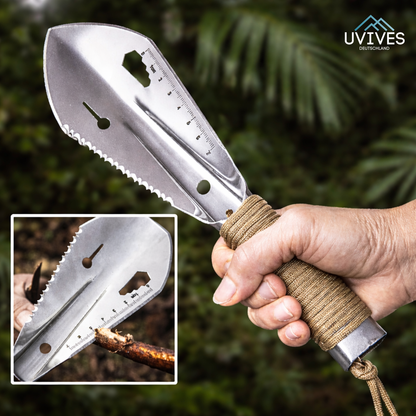 All-in-One Outdoor Tool for Easy Work - Durable Shovel