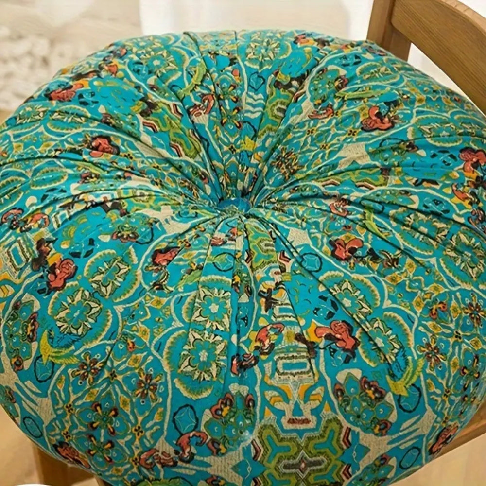 Chic Bohemian Floor Cushion for Meditation and Relaxation