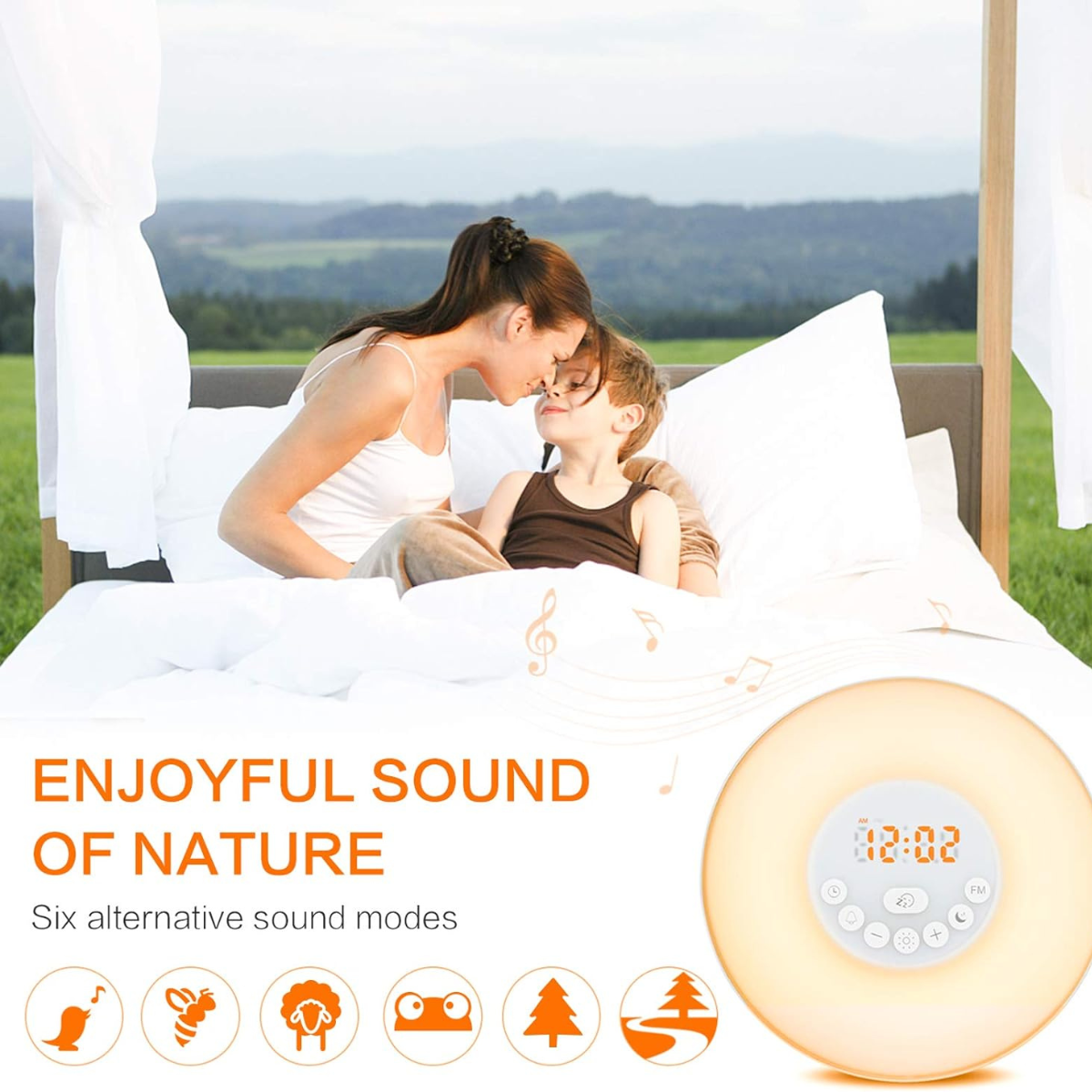 Gentle Sunrise Alarm Clock for a Refreshing Morning