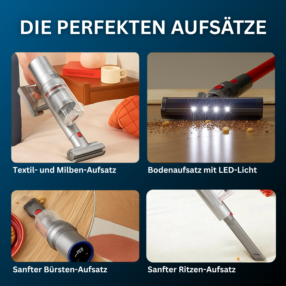Cordless Vacuum Cleaner | Portable Suction for All Surfaces