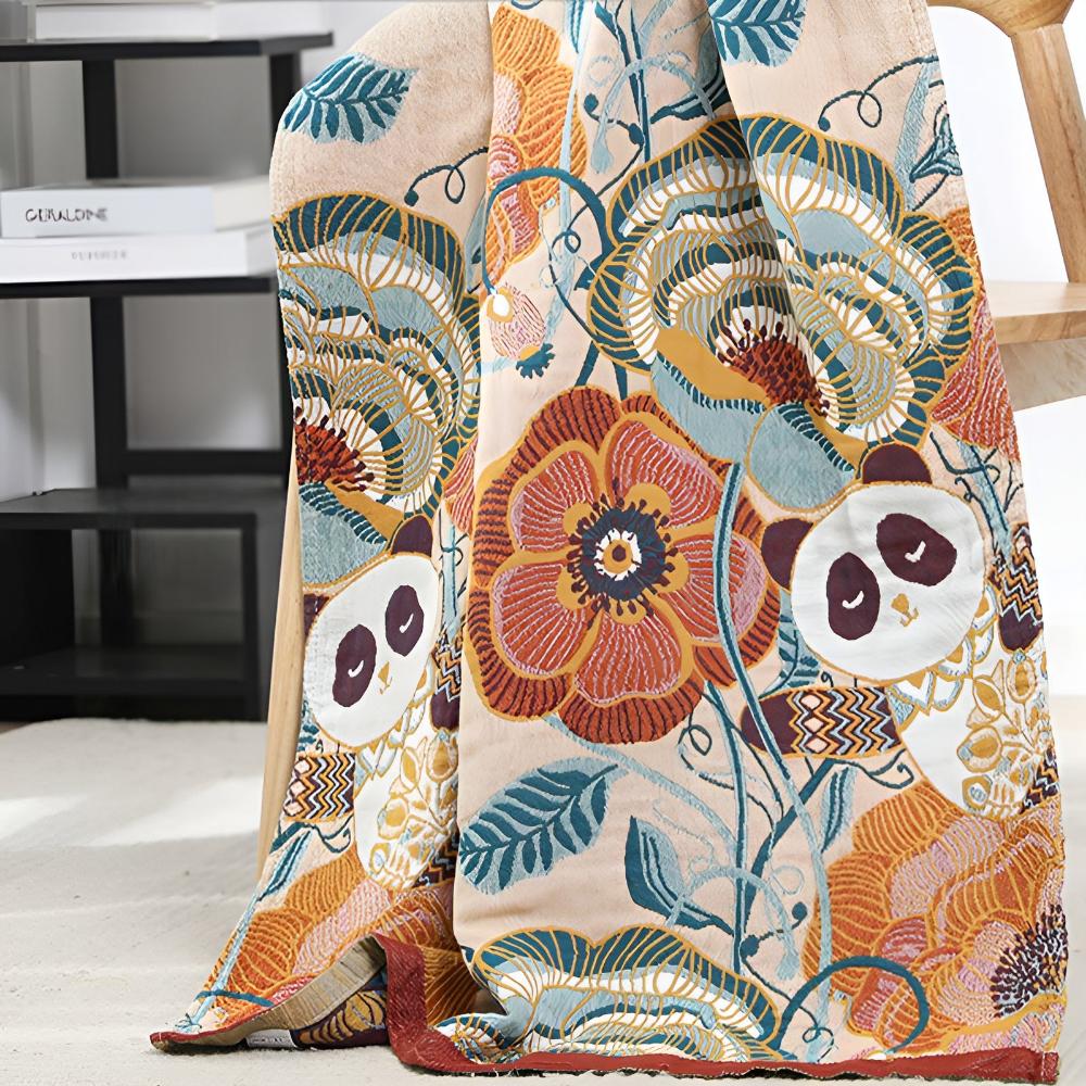 Charming Floral Bath Towel for Ultimate Comfort