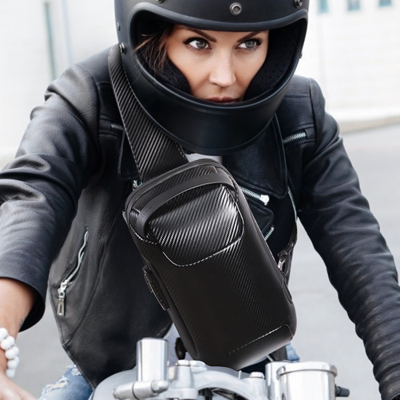 Secure and Stylish Crossbody Bag with Charging Feature