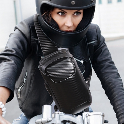 Secure and Stylish Crossbody Bag with Charging Feature