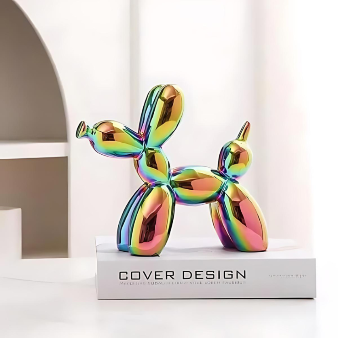 Decorative Ceramic Balloon Dog Statue