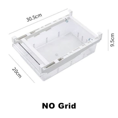Space-Saving Refrigerator Drawer Organizer