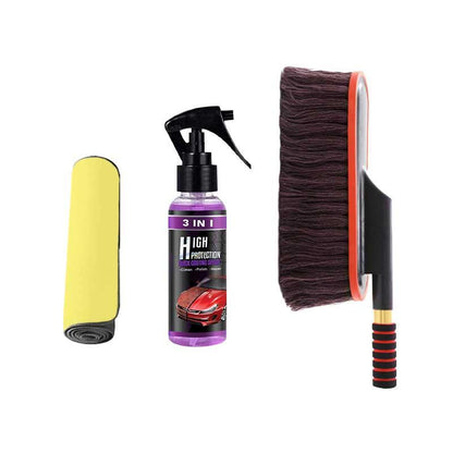 Telescopic Handle Car Duster - Efficient Cleaning - Space-Saving Design