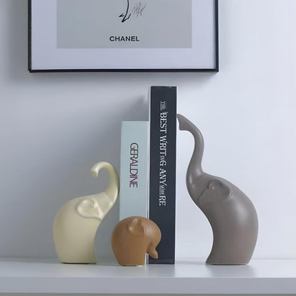 Contemporary Elephant Figurines for Home Decor