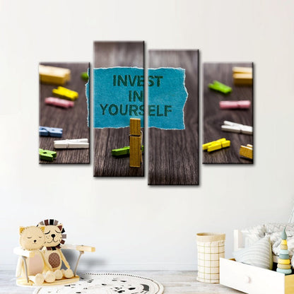 Empower Your Space - Inspiring Canvas Art Set