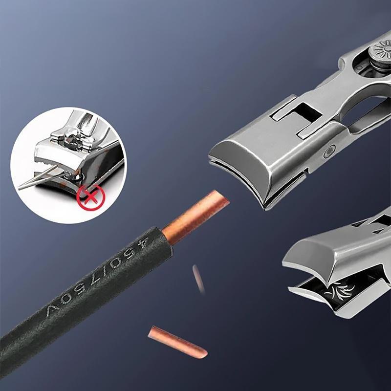Portable Precision Nail Clipper for Thick Nails