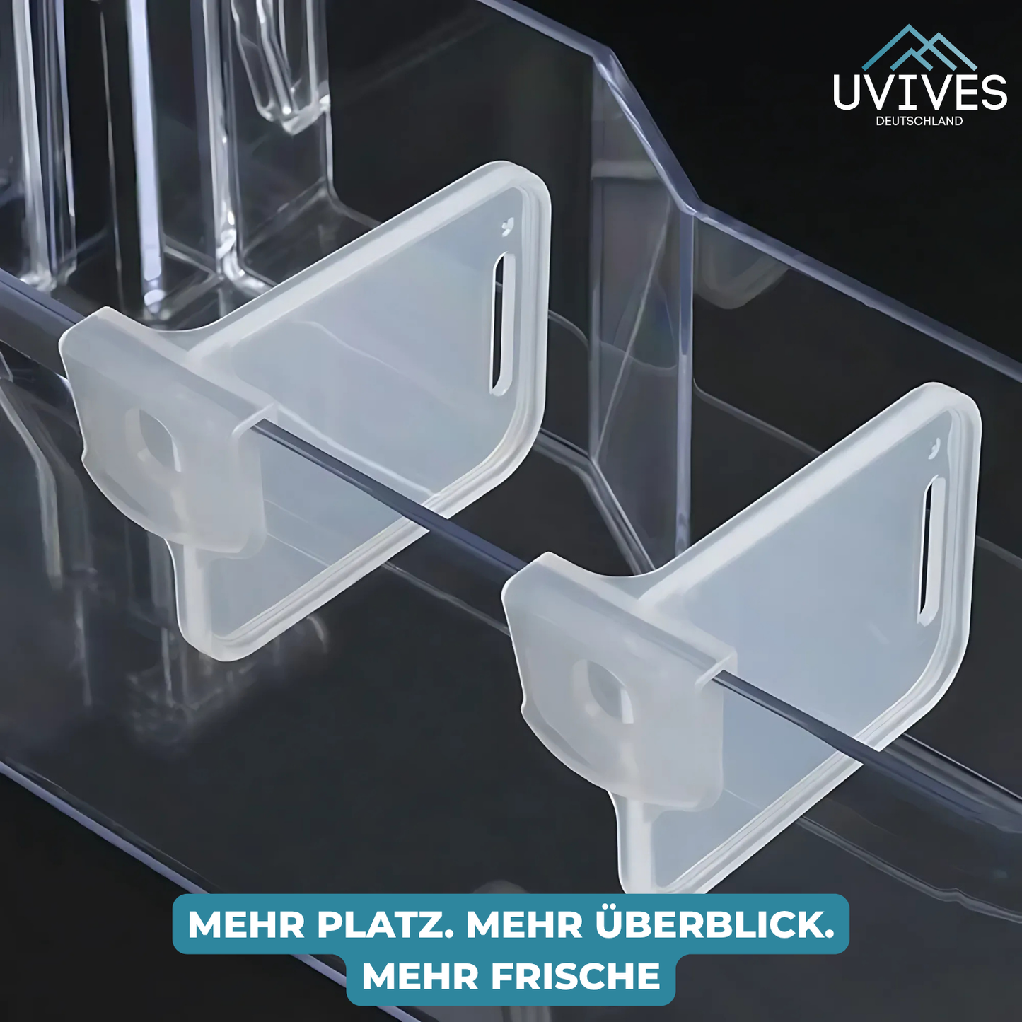 5+5 FREE | Fridge Organizer – End Clutter, Everything in Its Spot!