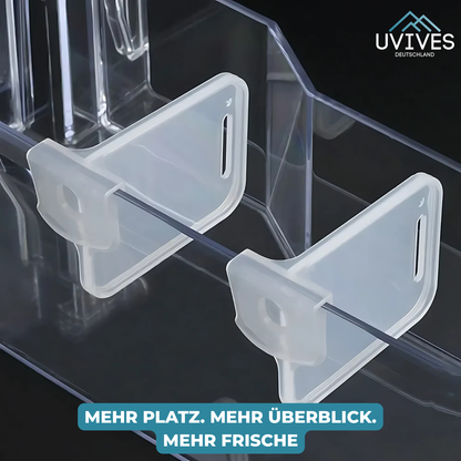 5+5 FREE | Fridge Organizer – End Clutter, Everything in Its Spot!