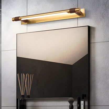 Rotatable 120° Flush-Mount Vanity Light for Bathroom with Linear Design