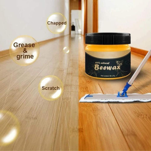 Versatile Beeswax Polish for Wood & Furniture - Buy One, Get One Free
