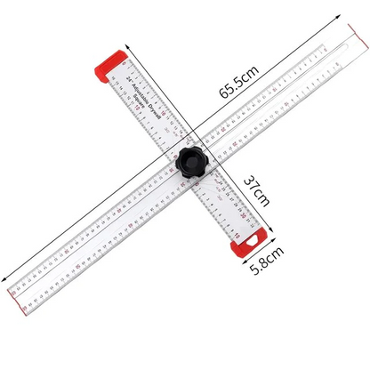 Precision Angle Ruler – High Accuracy Measuring Tool