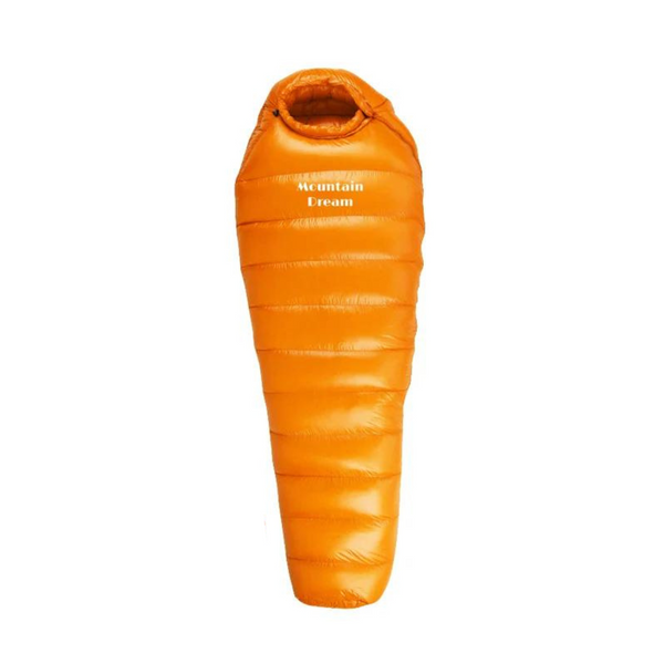 Winter Sleeping Bag - Down Insulation, 400T Ripstop Nylon, -20°C Rated