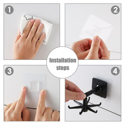 Folding Hook with 360° Rotation