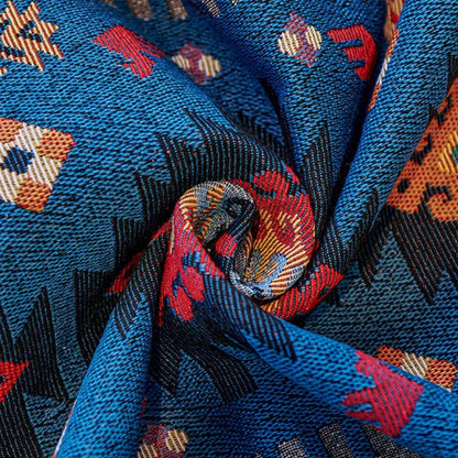 Vibrant Bohemian Couch Protector for Cozy Living Spaces