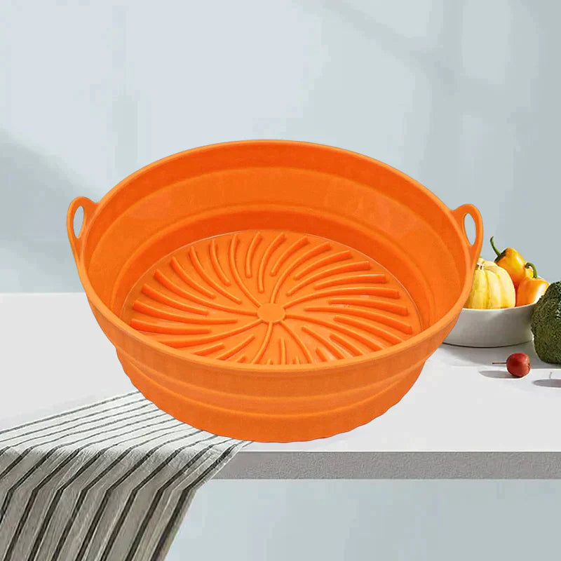 Foldable Silicone Grilling Mat for Air Fryers